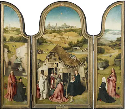 Die Anbetung der Könige Hieronymus Bosch (Deutsch)